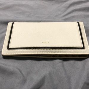 White Black and Gold Lauren Ralph Lauren Wallet